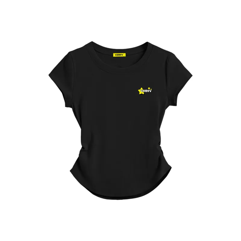 VXOXV Set in Sleeve T Shirt Women's-0