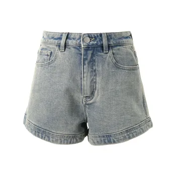 3COLOUR Denim Shorts Women's Haze Blue