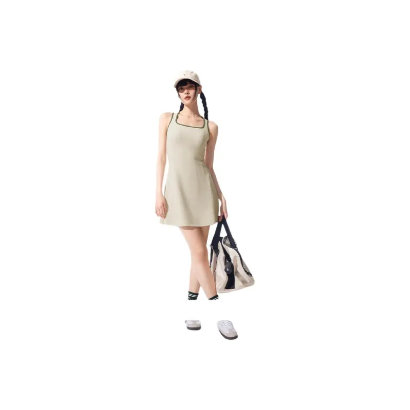 PUNLIEN Sleeveless Dress Women's-0