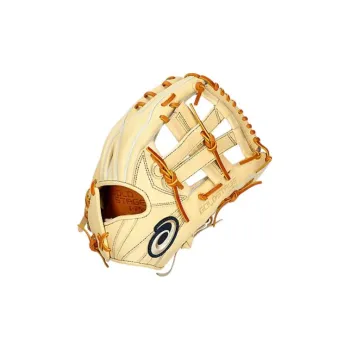 Asics Baseball Gloves Catcher's Glove Leather Unisex Brown