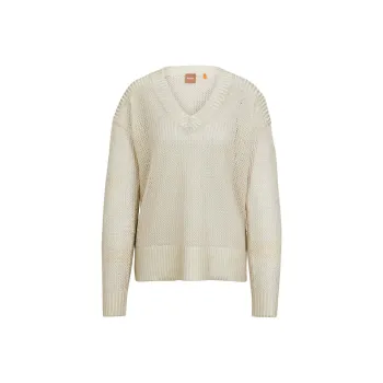 HUGO BOSS Knitwear Women's Cream White