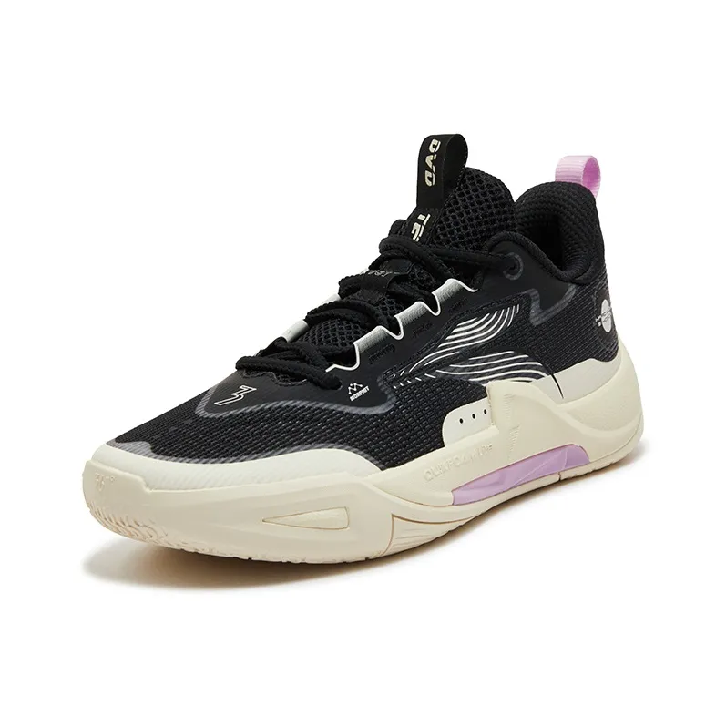 361° DVD Team2.0 SE Slip Resistant, Abrasion Resistant, Breathable Low Top Basketball Shoes Men's Black Rice-1
