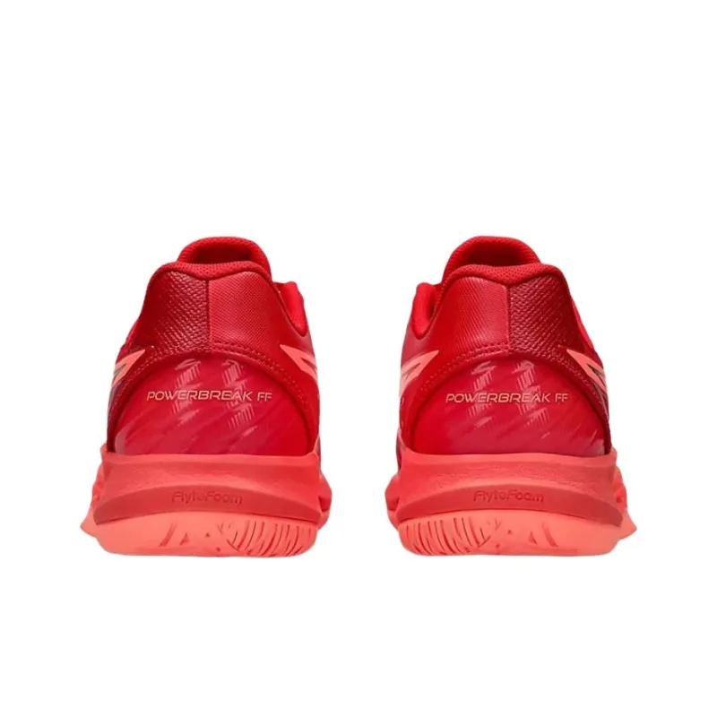 Asics POWERBREAK FF Anti Slip Wear Resistant Low Top Training Shoes Men's Red-5