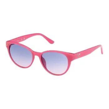 GUESS Round Sunglasses Women's Pink