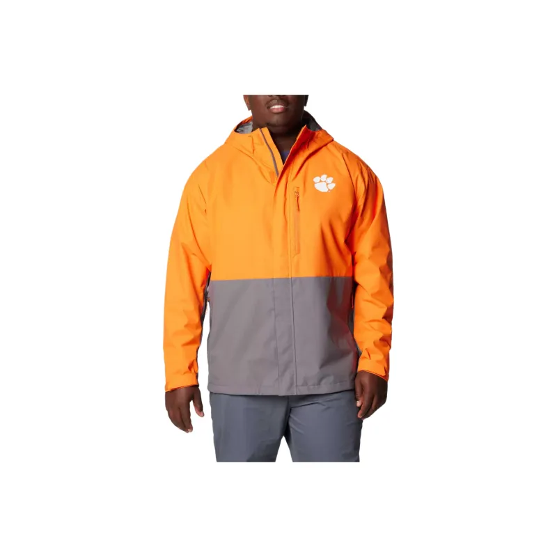 Columbia Jacket Men's Orange/Gray-0