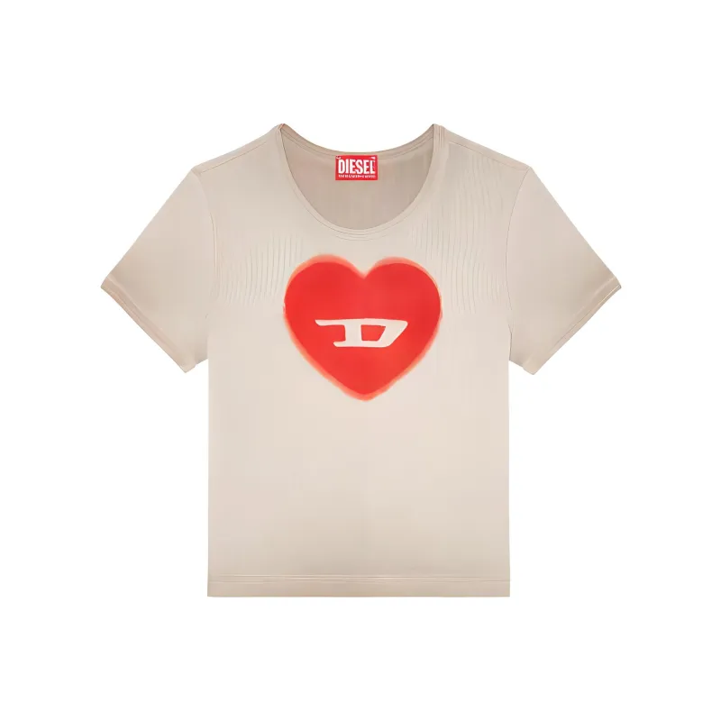 DIESEL T Ele Cotton T shirt-1
