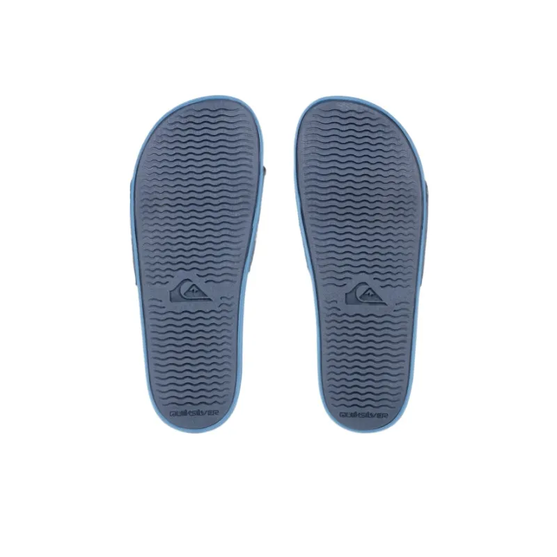 Quiksilver Slide Slippers Men's Blue-3