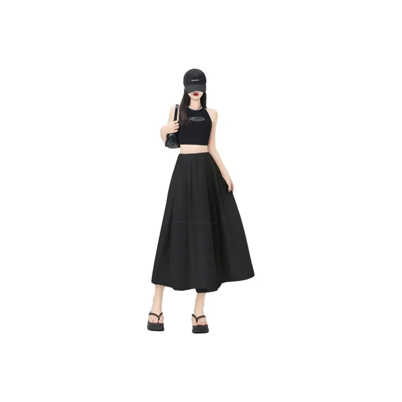 The Temptation Of The Muse Casual Long Skirt Women's-0
