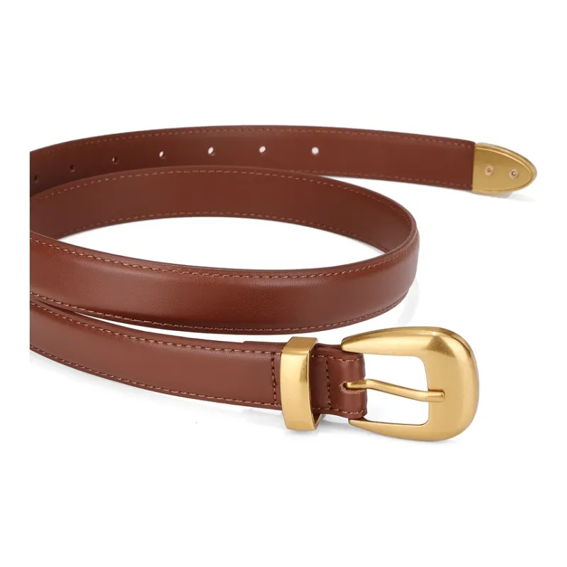 Cows Reign Cow Leather Belts Women's 2.4cm-8