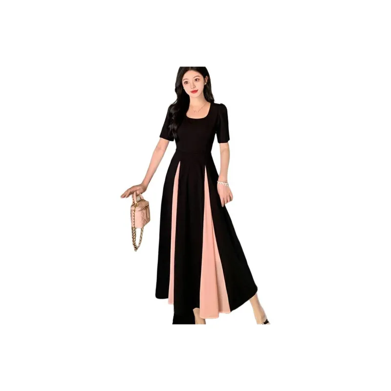 PAZZO Gauze Stylish Short Sleeved Dress Women's-7
