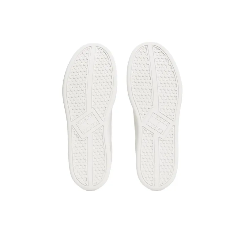 Tommy Hilfiger Trainers Low Top Skateboard Shoes Women's White-5