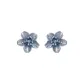 Hoop Earrings 1 Pair[Gray Blue]