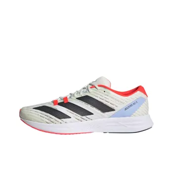 Adidas Adizero RC 5 Anti Slip Wear Resistant Low Top Casual Running Shoes Unisex White Red