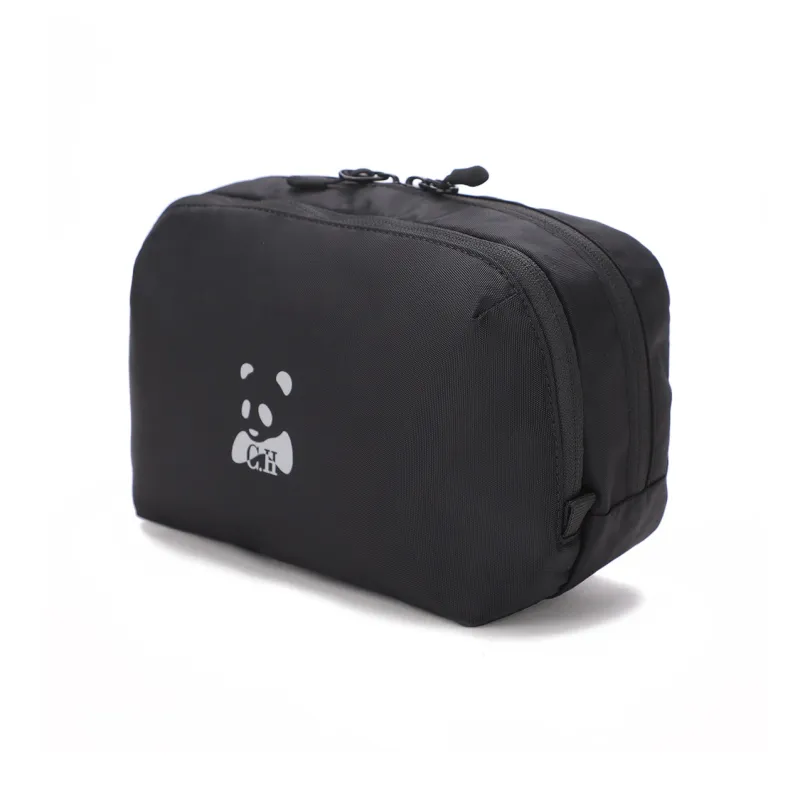 CANUDILO Polyester Clutch Regular Men's Black-1
