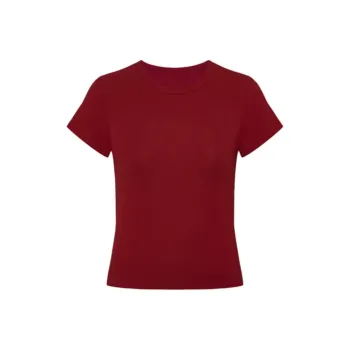 Puppytown Set in Sleeve T Shirt Women's Ancora Red