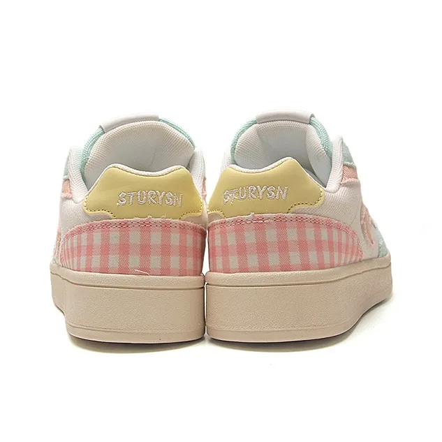 STUR YSN Low Top Skateboard Shoes Women's Moon Pink-5