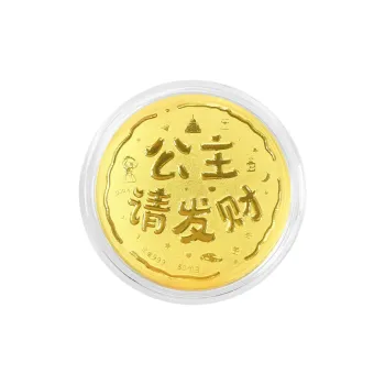 KiNGZiT Savings Commemoration Preservation Gold Sculpture Pendants Unisex