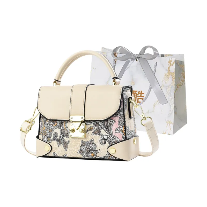 Cool Fabric Handbag Women's Multicolor-6