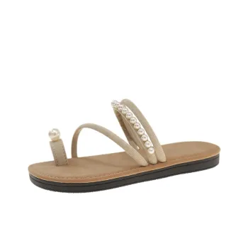 Puppytown Slip Resistant Abrasion Resistant Flip Flops Women's