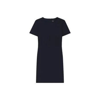 HUGO BOSS Short Sleeved Dress Women's Dark Blue