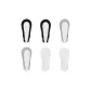Black 2 Pack+Gray 2 Pack+White 2 Pack