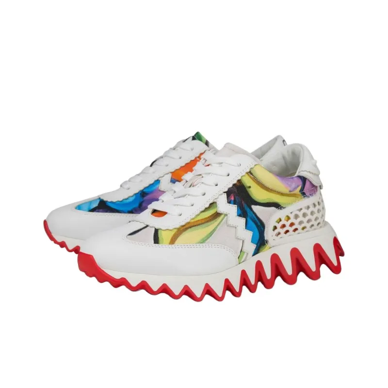 CL Loubishark Low Top Casual Shoes Men's White-2