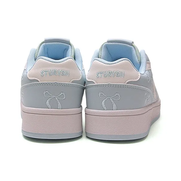STUR YSN Low Top Skateboard Shoes Women's Aqua Moonlight-5