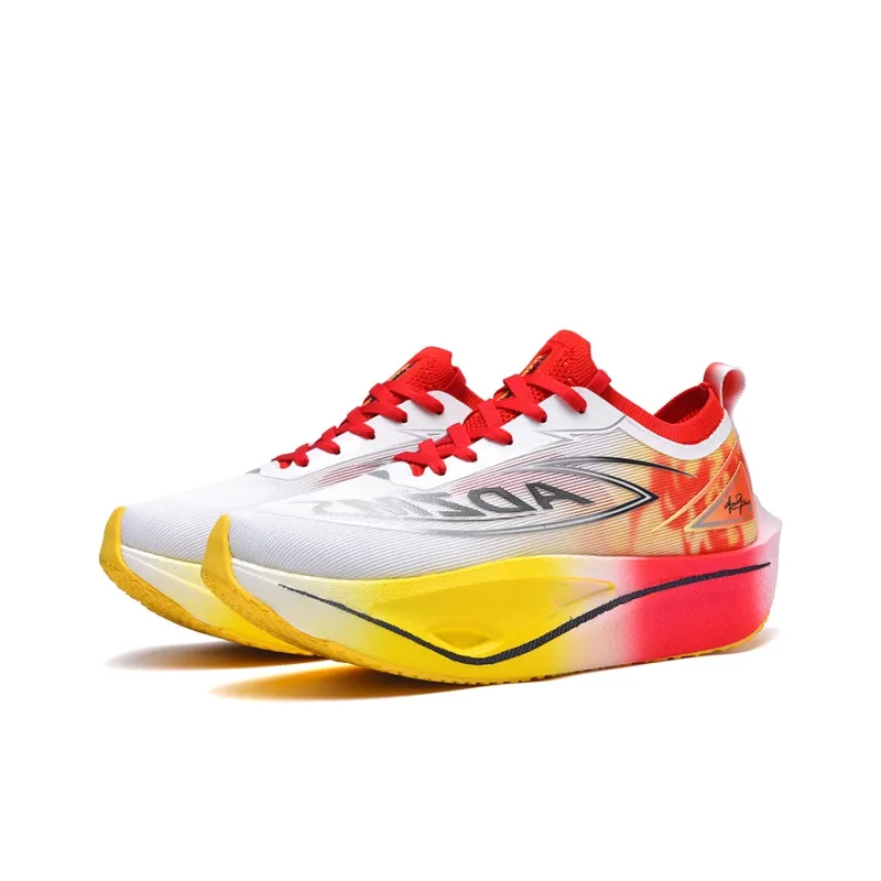 ANDEZHANMUSI Shock Absorbers With Slip Resistant And Abrasion Resistant Properties Low Top Running Shoes Unisex-1