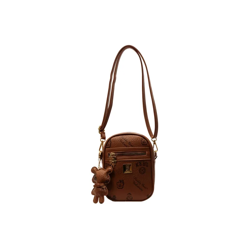 TOUTSEUL YOLO PU Crossbody Bag, Shoulder Bag Women's White/Black/Pink/Brown-18