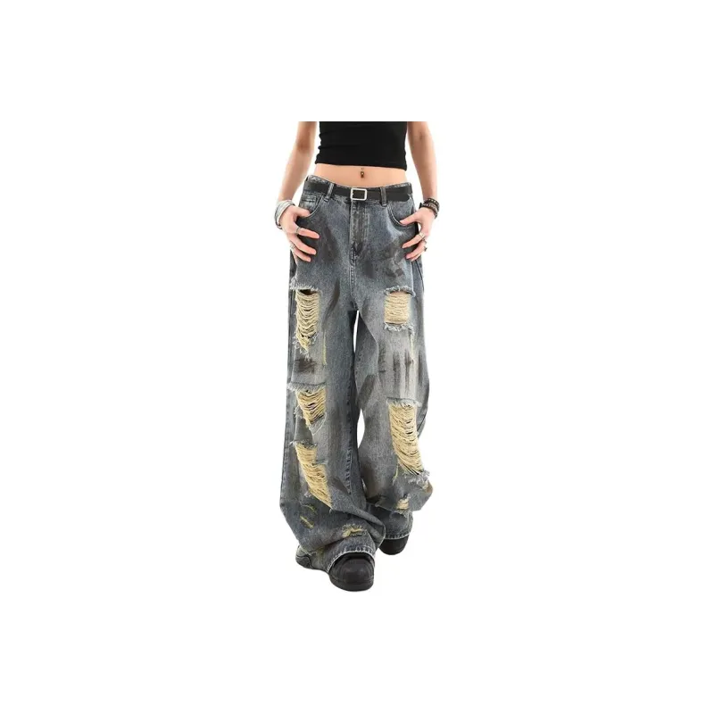 Ordifen Jeans Women's Blue-2