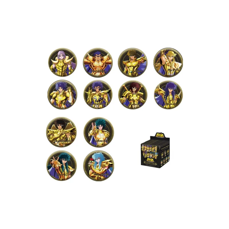 MANCOOL Saint Seiya Gold Twelve Palaces Collection Badge Badges-1