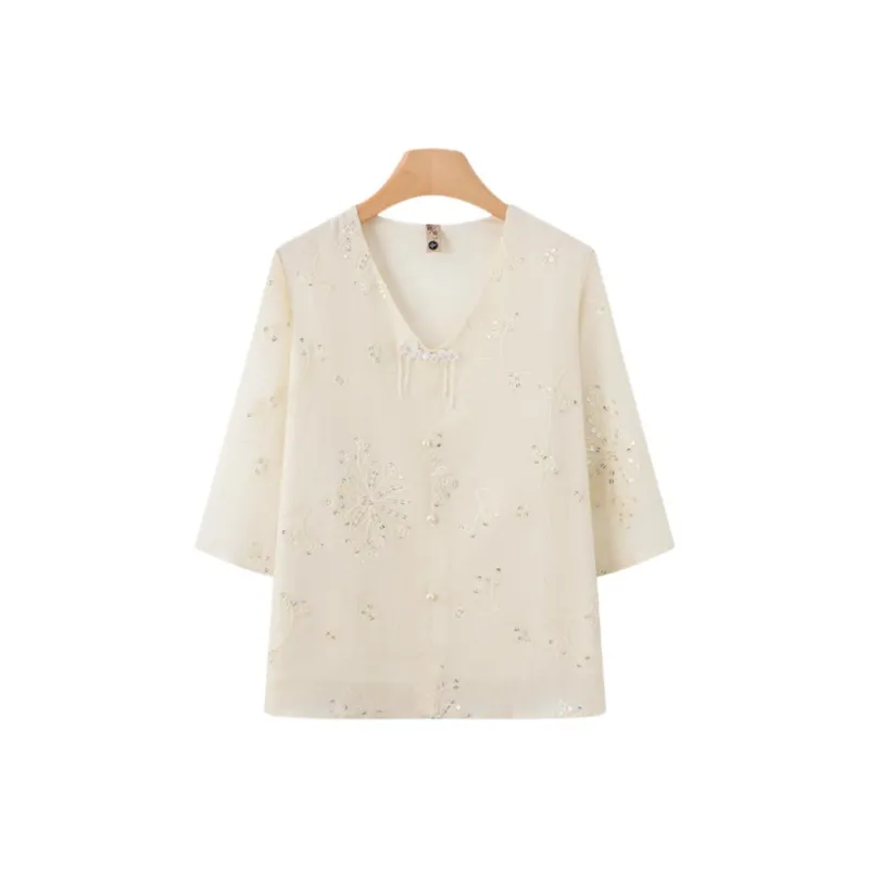 PIERRE CARDIN Chiffon Shirt Women's-6