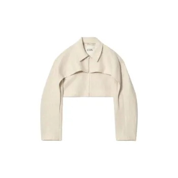 COS Linen, Viscose Shawls Women's Beige
