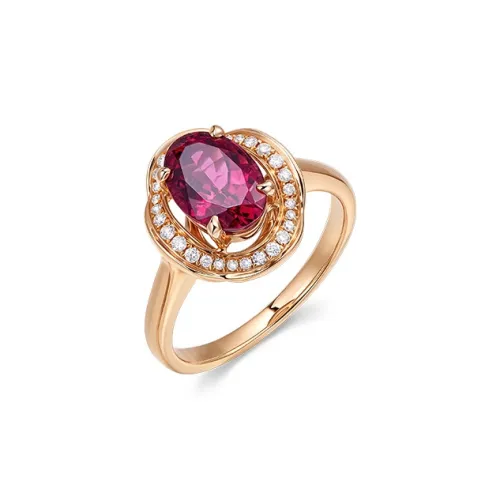 IL&CO. Natural Tourmaline Rings Women's