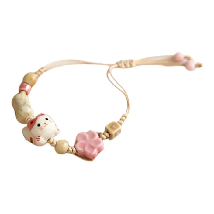 VIVIWELL Ceramic Rope Bracelets Women's-0