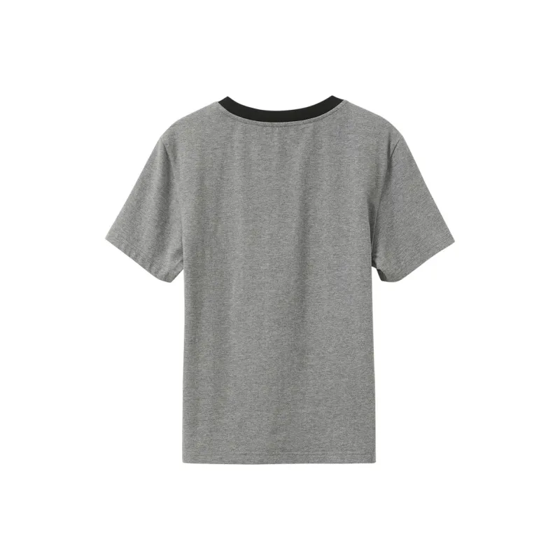 3COLOUR T Shirts Women's Elephant Gray-1