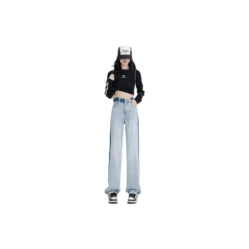 Ordifen Jeans Women's Light Blue-0