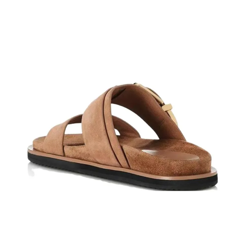 ALIAS MAE Rubber Sole Slip Resistant Odor Resistant Slide Slippers Women's-3
