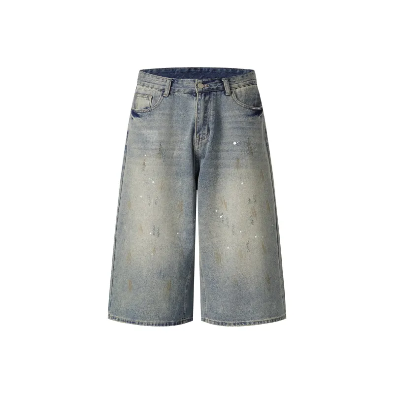 EPTISON Denim Shorts Unisex Nostalgic Blue-0