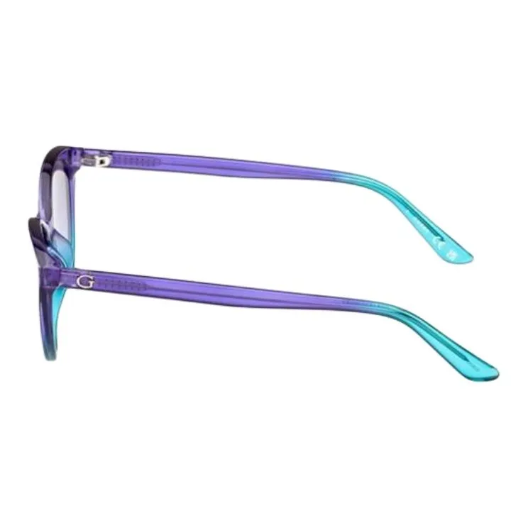 GUESS Injection Cat Eye Sunglasses Women's Purple-2
