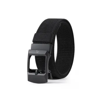 POLOMEISDO Nylon Braid Automatic Buckle Belt Unisex Width  3.8cm