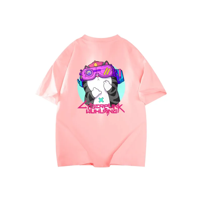 Supremo Cat T Shirts Unisex-5