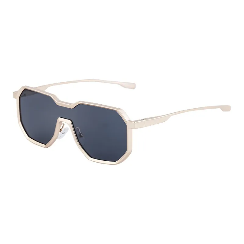 YALMY Metal Square Sunglasses Unisex-7