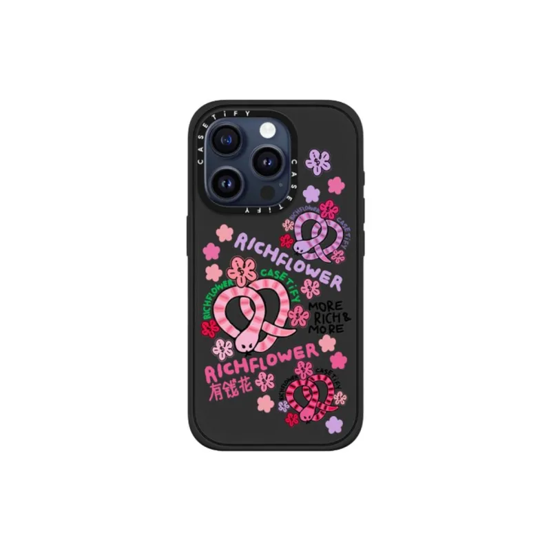 CASETIFY PC+TPU Material Trendy, Trendy, And Cool Phone Cases Compatibility IPhone 16 Pro/15 Pro/Ma-0