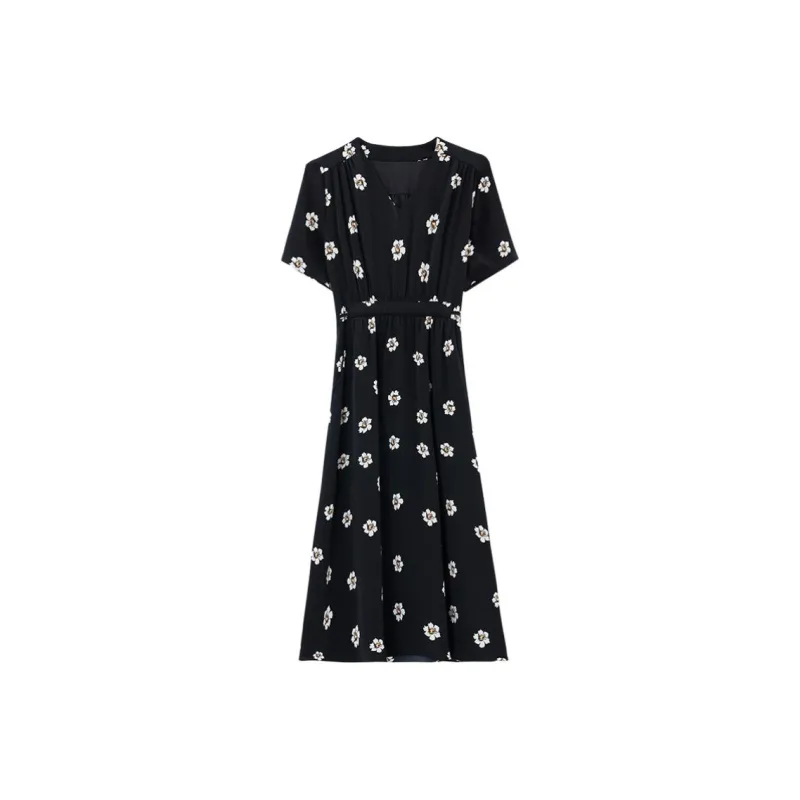 Mu Xiao Xin Short Sleeved Dress Women's-4