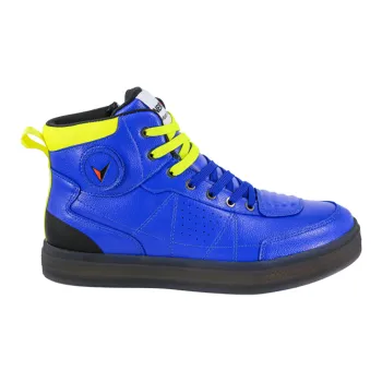NERVE Nieve NV007 Motorcycle Cycling Shoes Abrasion Resistant Cushioning Protective Motorcycle Shoes Unisex Blue