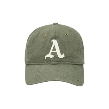 New Era Cotton, Twill, Metal Baseball Caps Unisex Green