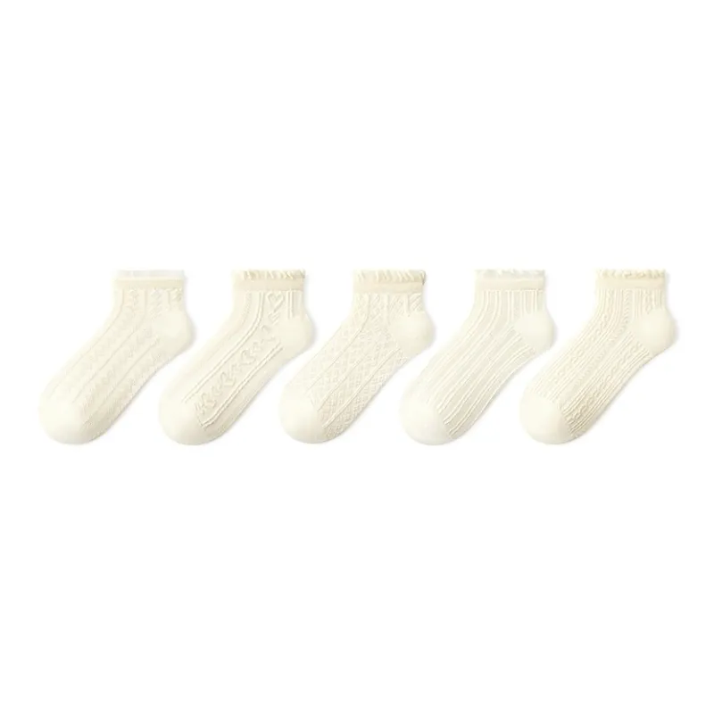 Primeet Ankle Socks Women's 5 Pack-0