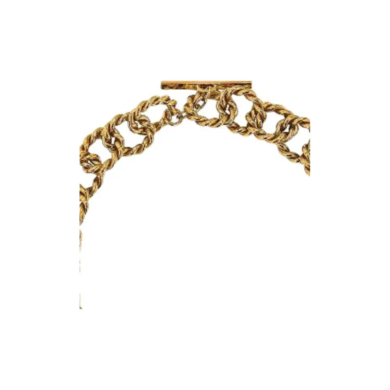 SAINT LAURENT Metal Necklaces Women's Gold-1