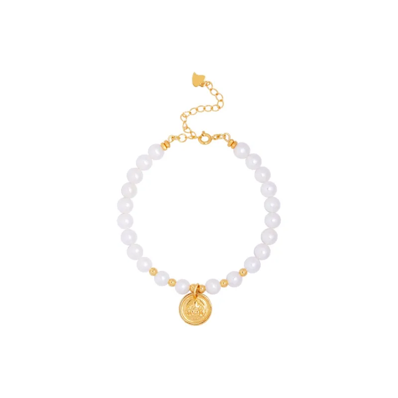 CHOW TAI KING Pearl Bracelets Women's-0